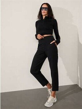 Athleta Endless Highrise Pants in Black 8 Petite